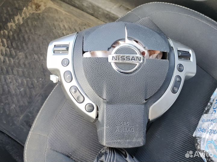 Подушка в рул нисан Кашкай J10