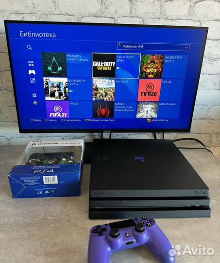 Sony PS4 Pro 1tb +113 игр