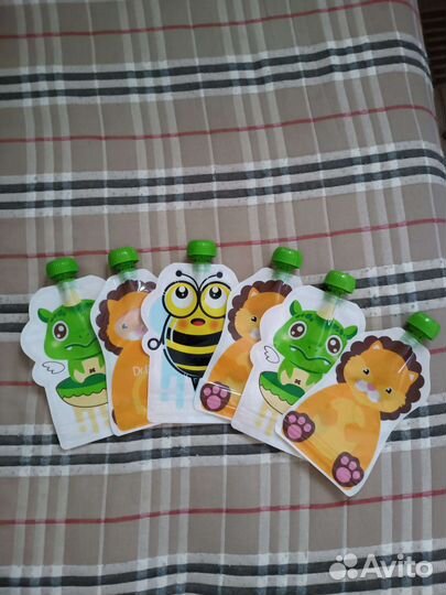 Многоразовые паучи. Новые