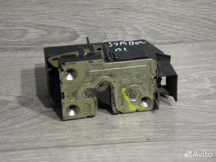Замок боковой двери задний левый Renault Symbol