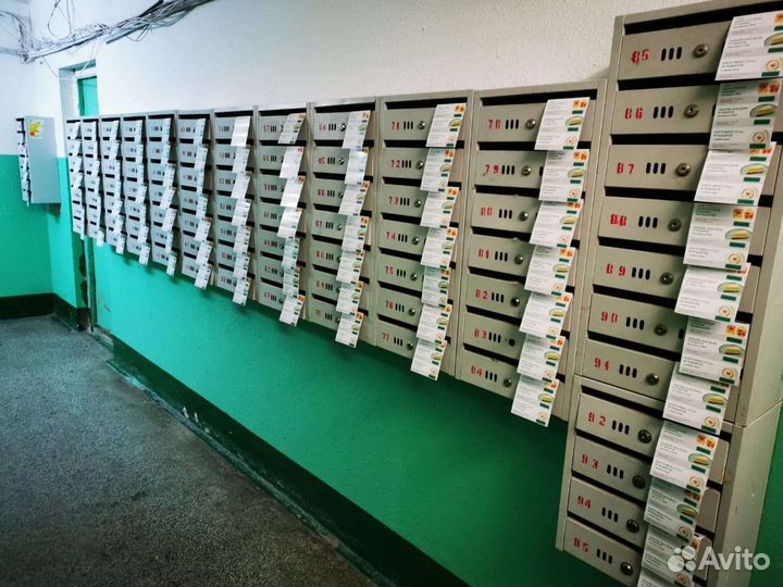 Распространение вашей рекламы по почтовым ящикам