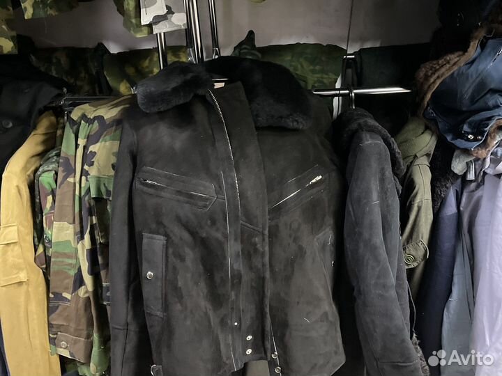 Суконнная куртка с мехом для охоты