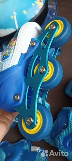 Новые Ролики детские раздвижные. Размер 26-29