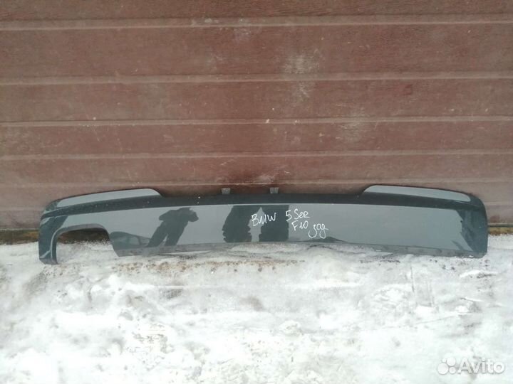Юбка заднего бампера BMW 5 Series F10