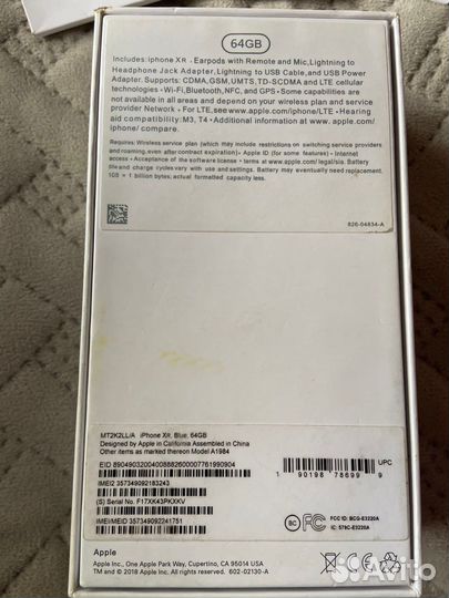 Телефон iPhone xr
