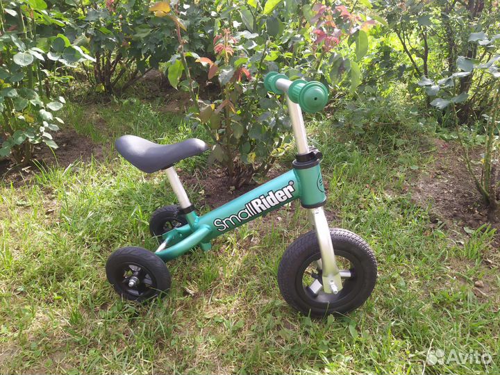 Беговел small rider + минивелосипед полесье