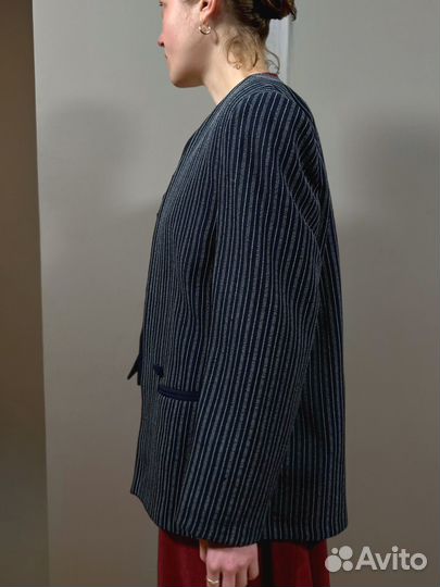 Пиджак винтаж с деконструкцией y2k