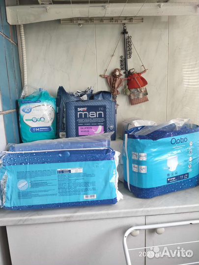 Памперсы для взрослых пакетом