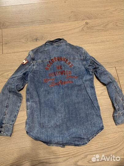 Рубашка джинсовая на мальчика