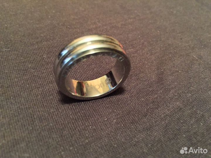 Кольцо,модельный Стиль unisex,цирконий,сталь