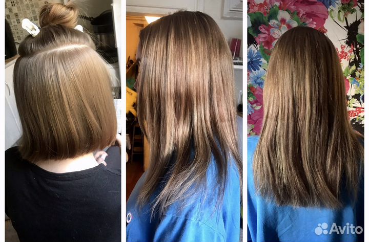 Модель на наращивание волос