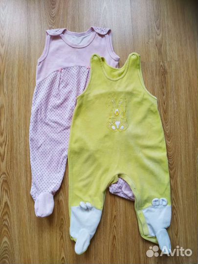 Вещи пакетом на девочку 80