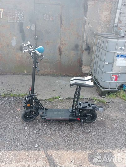 Электросамокат с сиденьем взрослый