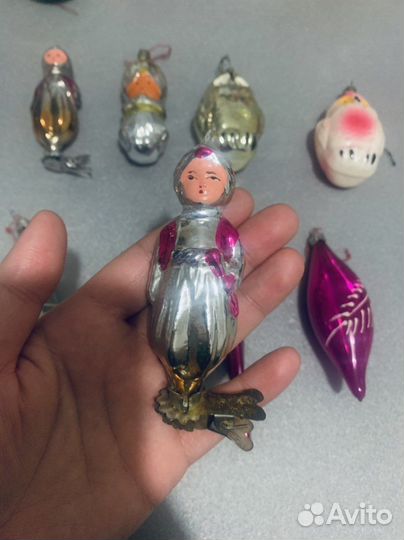 Елочные игрушки СССР