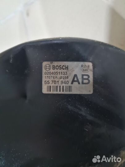 Вакуум главный тормозной цилиндр Opel Corsa D