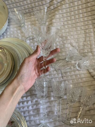 Сервиз столовый Кольдиц фарфор из гдр