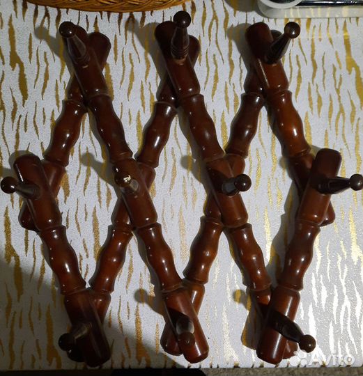 Вешалка настенная,деревянная, СССР