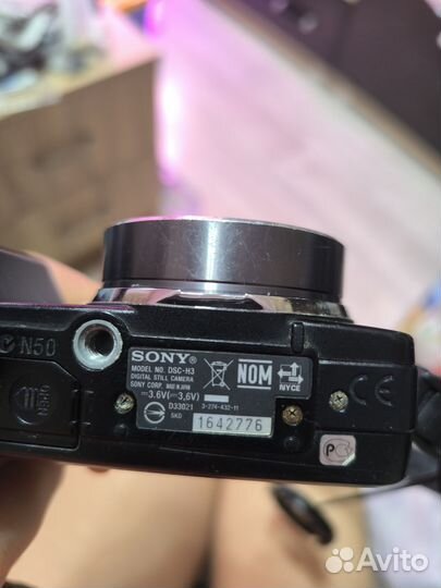 Фотоаппарат sony DSC-H3