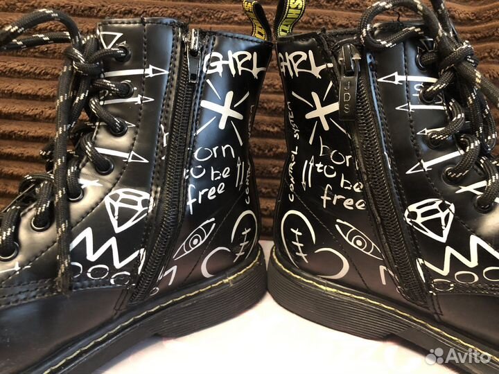 Ботинки для девочки 35