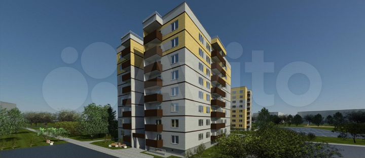 1-к. квартира, 40,9 м², 4/9 эт.