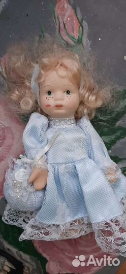 Кукла фарфоровая. Европа. Винт