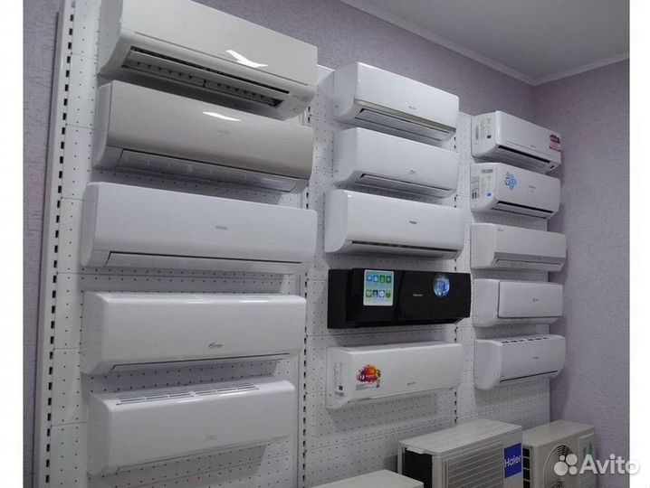 Сплит система с установкой