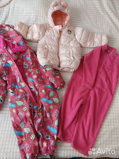 Комбинезон весна осень для девочки 98
