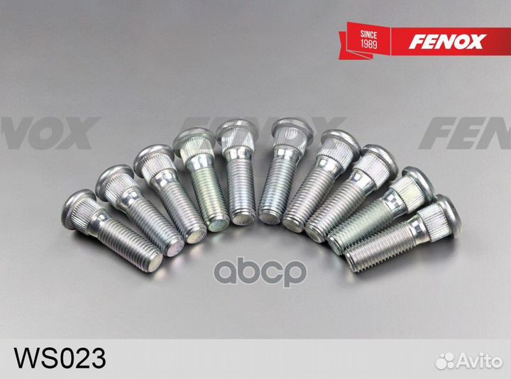 Шпилька колёсная mitsubishi pajero 91- WS023 fenox