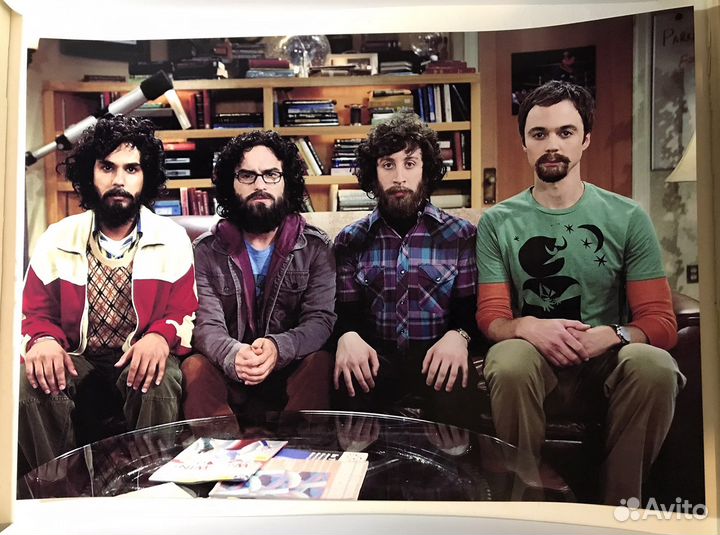 Плакат Теория Большого Взрыва постер стивен хокинг