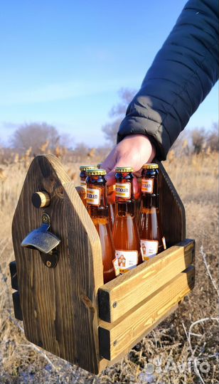 Ящик деревянный подарочный