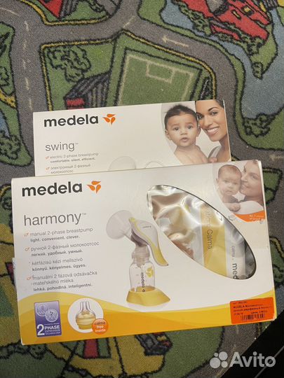 Молокоотсос Medela Swing и Medela Harmony