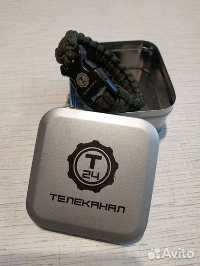 Браслет выживальщика, тактический из паракорда