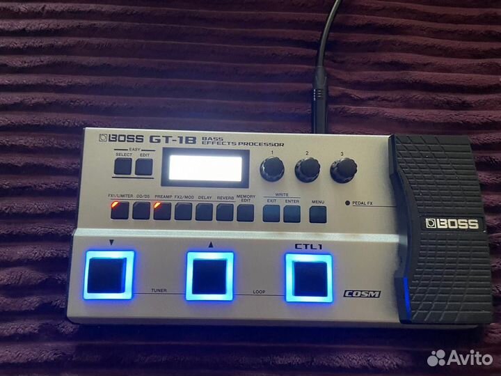 Процессор для бас- гитары boss GT 1-B
