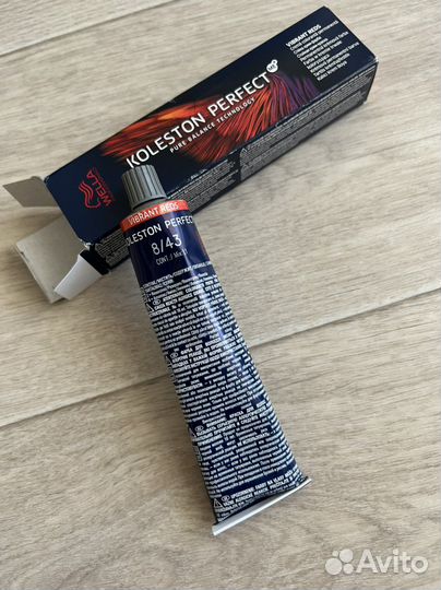 Краска для волос wella koleston perfect 8/43