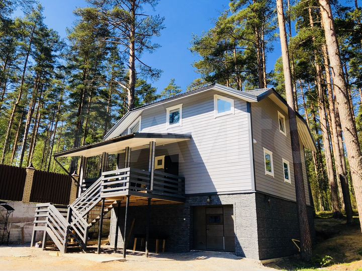 Коттедж 162 м² на участке 40 сот.