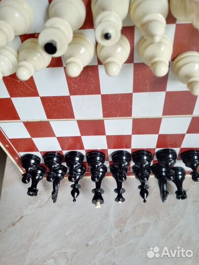Шахматы магнитные дорожные