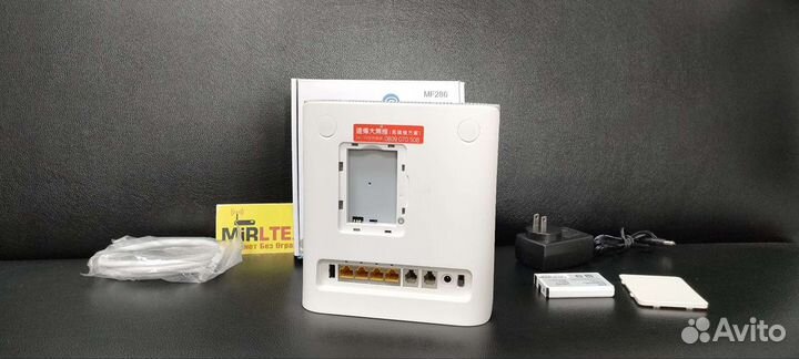 Роутер Модем 4G ZTE CAT6 + акб Все Cим Безлимиты