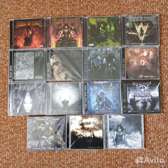 CD Sirenia, Tristania, Nightwish, Epica, Beseech