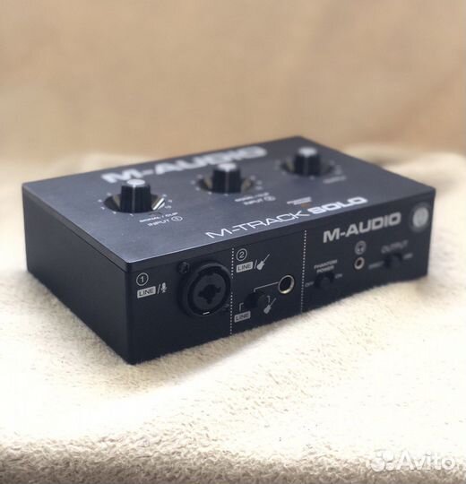 Внешняя звуковая карта m audio ntrack solo