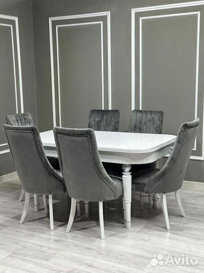 Стол и стулья от производителя. В наличии