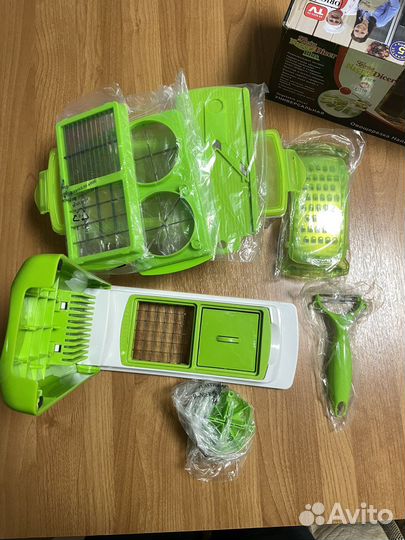 Овощерезка Nicer Dicer Plus (Зеленый)