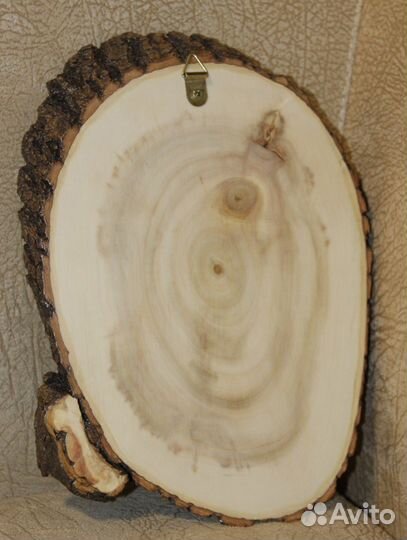 Панно в технике Декупаж на спиле клена Лошадки