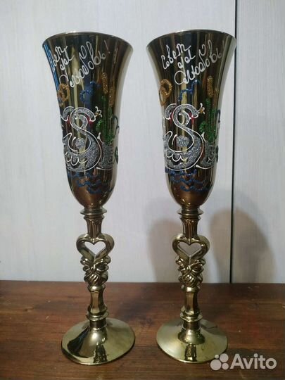 Свадебные фужеры