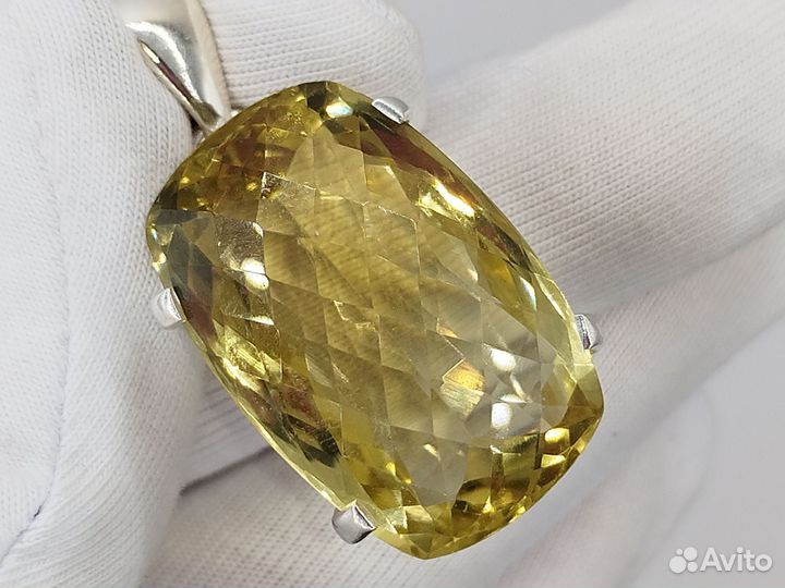 Подвеска с цитринам