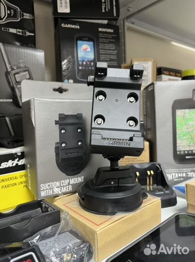 Крепление на присоске с динамиком Garmin