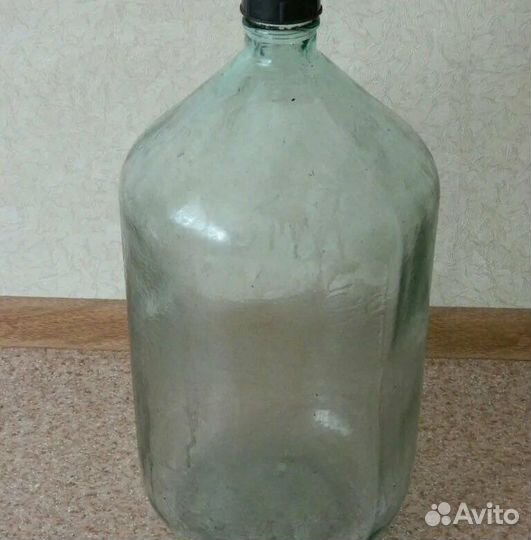 Бутыль стеклянная 20 литров