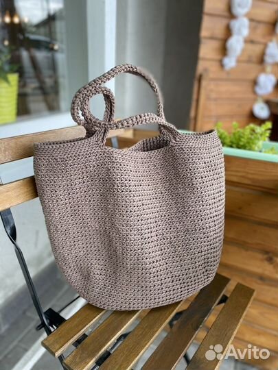 Cумка вязанная шоппер