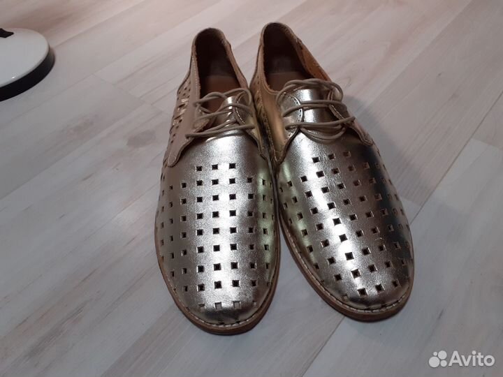 Туфли женские из кожи страуса EMU Australia р.41