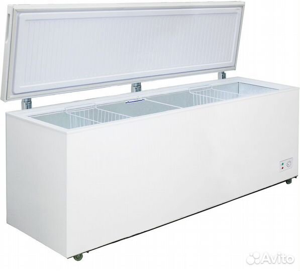 Ларь морозильный бирюса-680KXQ белый
