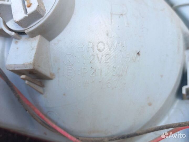 Кия спектра задний правый фонарь